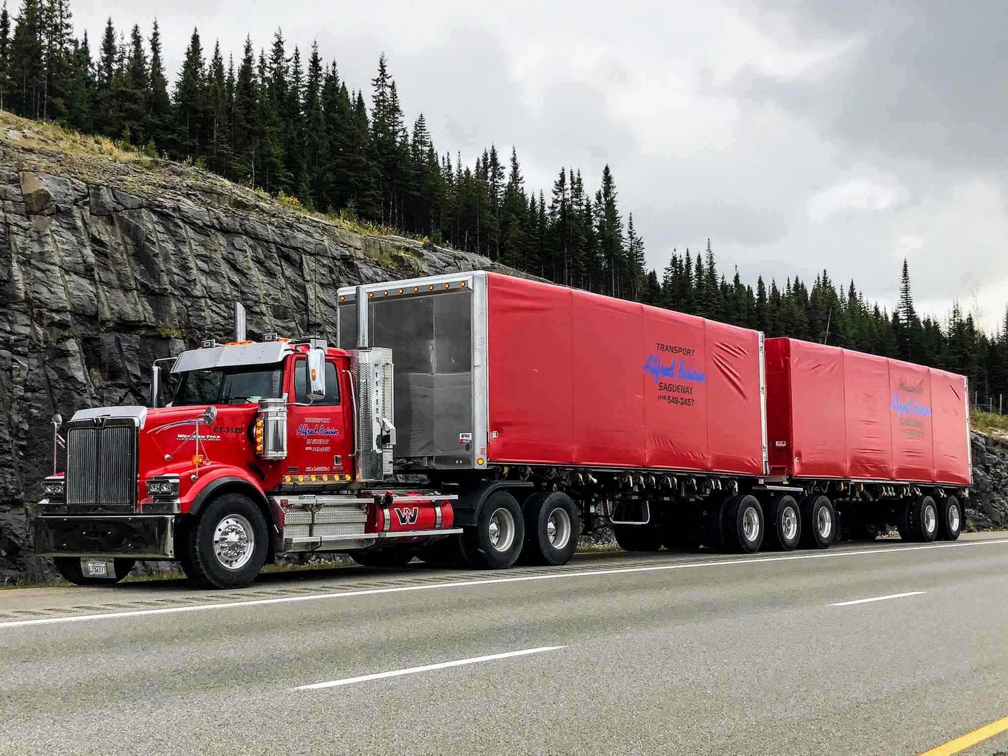 Transport Alfred Boivin — photographie d'opérations